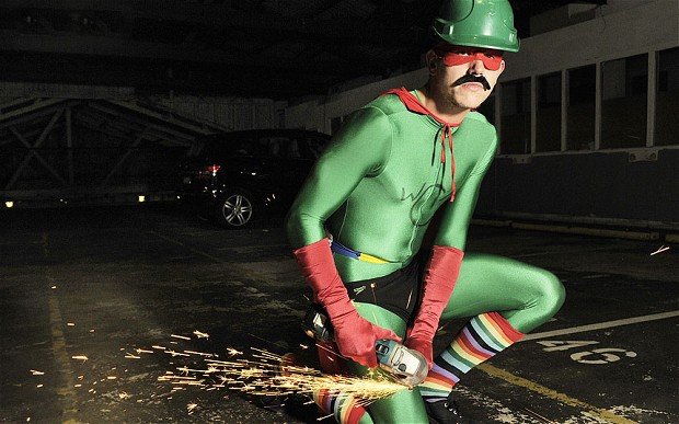 Perth's Wheel Clamp Man In Action